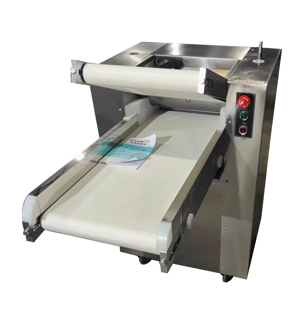 Home Use Electric Roller Dough Pressing Making Machine Full Automatic Stainless Steel Pastry Dough Roller Sheeter