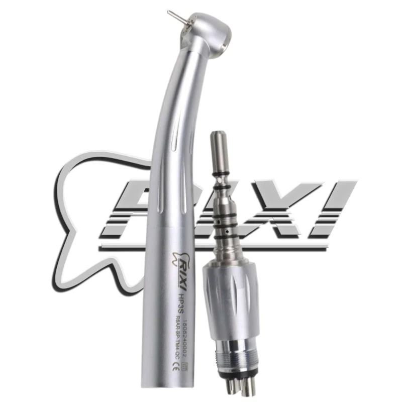 High quality 4 holes optic fiber quick connector high speed anti-retraction dental handpiece