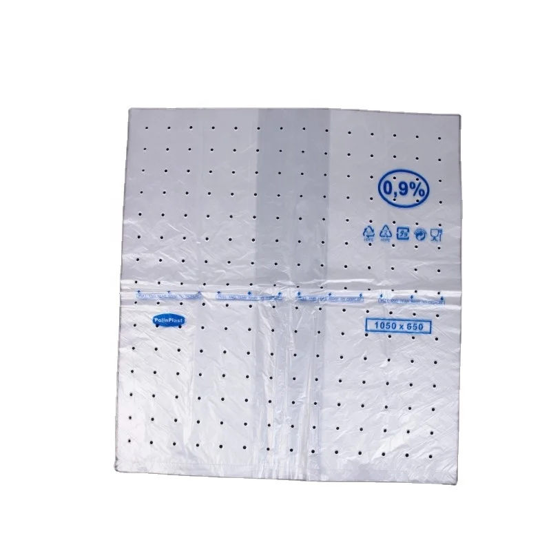 factory supply HDPE perforated fruit protection bag with micro holes fruit wrapping bag grape protection bag