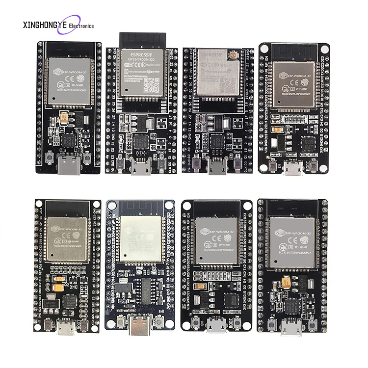 ESP32 Development Board NodeMCU WIFI Module ESP32 S3 ESP32-C3 ESP32-Wroom-32 ESP32-Devkitc-32e  ESP32-Cam ESP32 Module