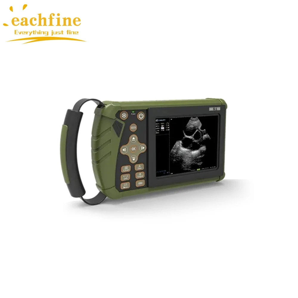Handheld Veterinary Ultrasound Machine 5.6-inch Low Price Portable Animal Cow Cattle Vets Ultrasound Scanner
