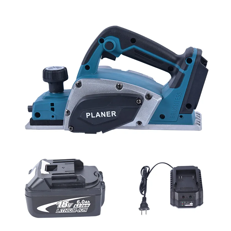 Youtai Chinese Factory Lithium Brushless Motor Handheld Woodworking Tool Electrical Industrial Wood Thickness Planer Machine
