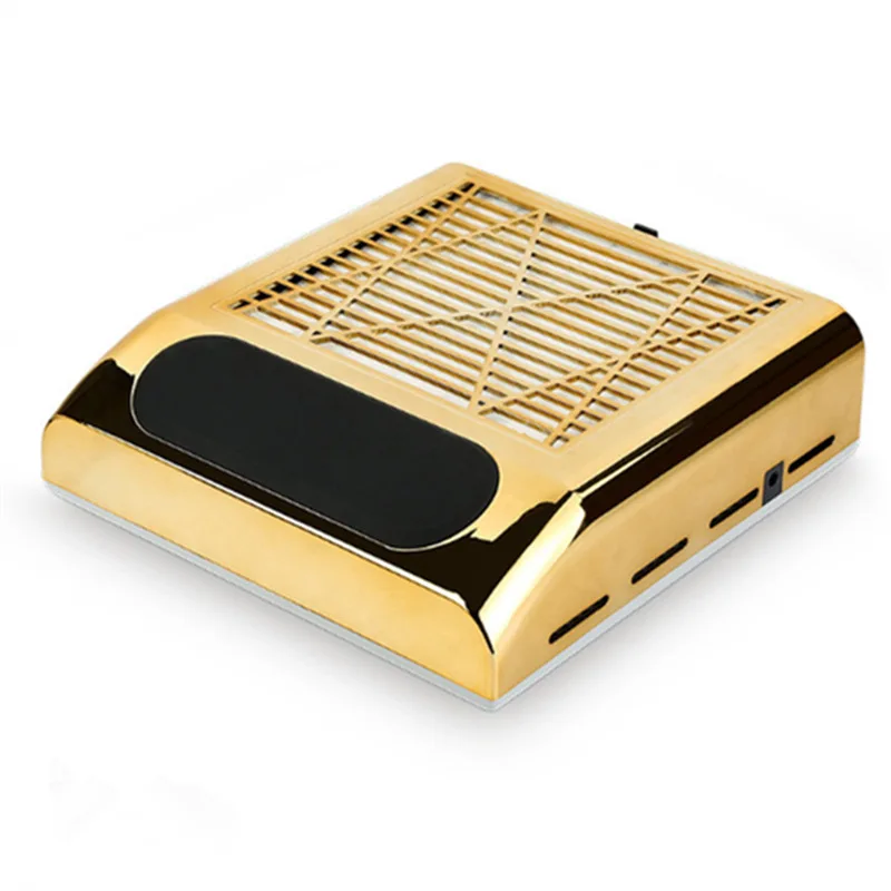 Big Power 80w electric nail art dust collector dryer Manicure Extractor vacuum cleaner nail table Suction dust collector Catcher