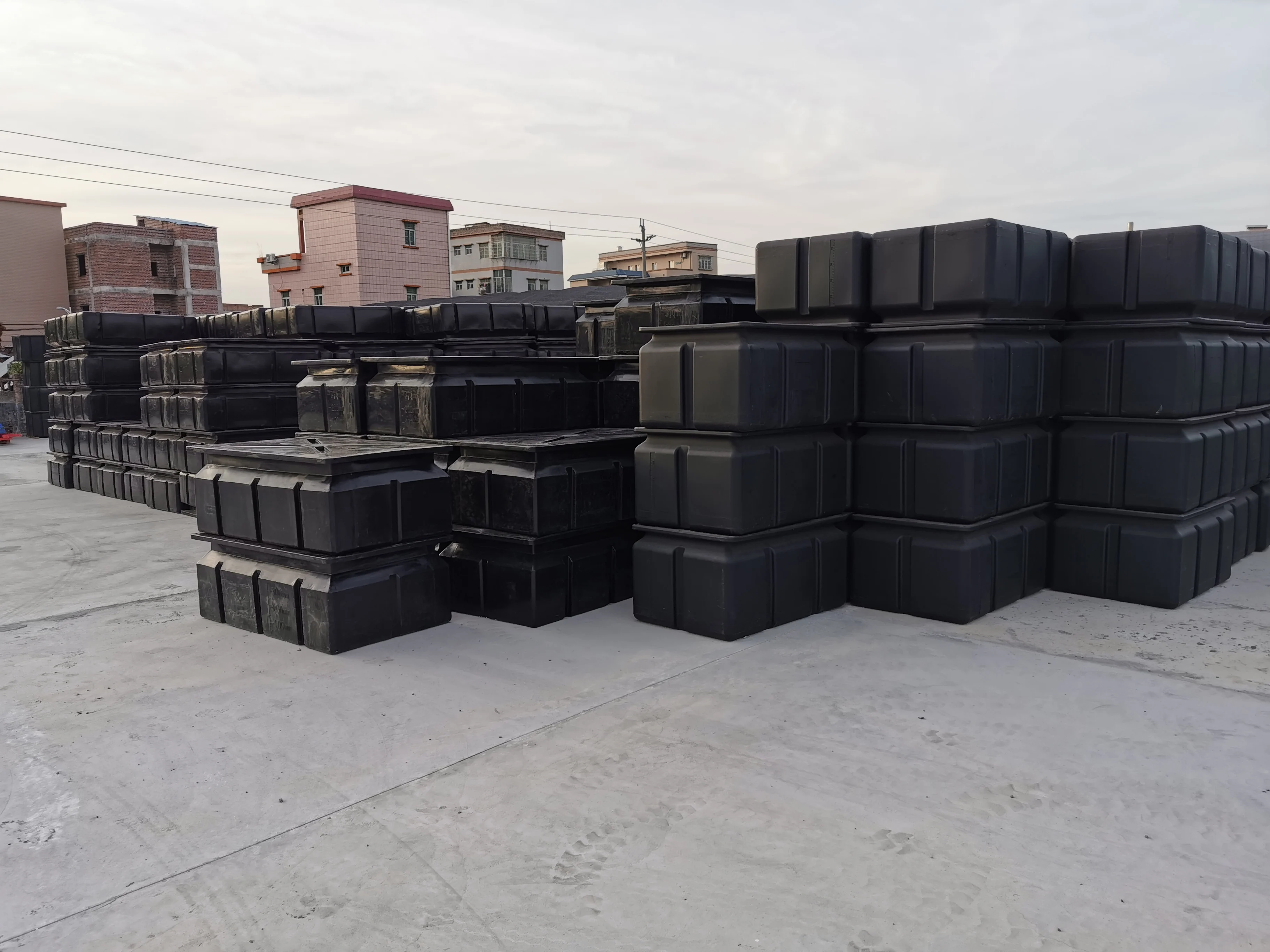High quality marine cube polyethylene plastic foam pontoon for docks