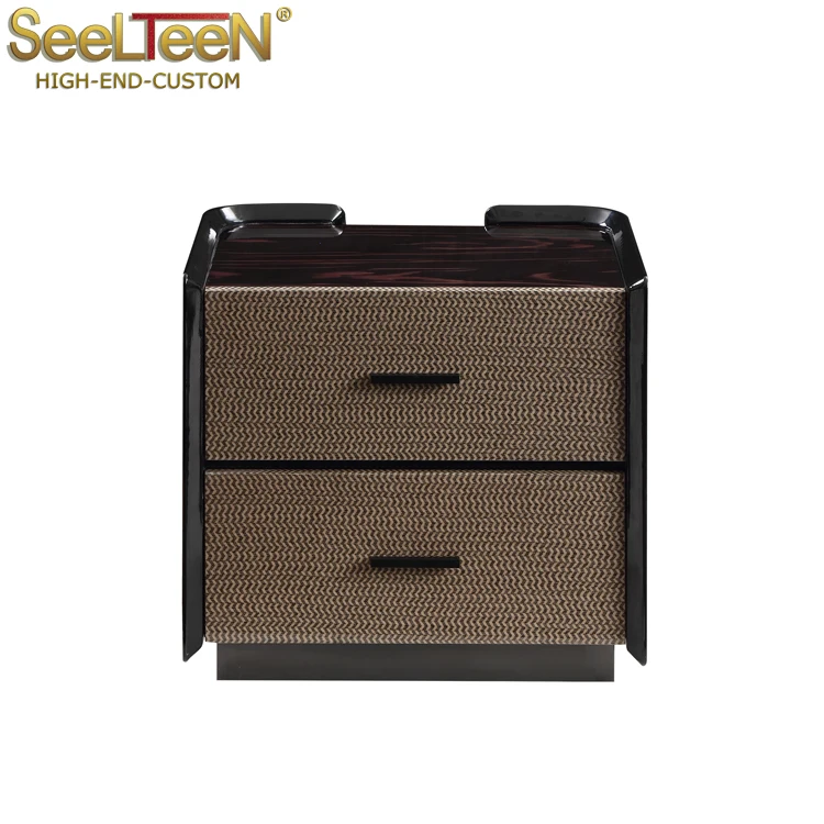 Home bedroom furniture whole customized brushed brass side bedroom king size bed