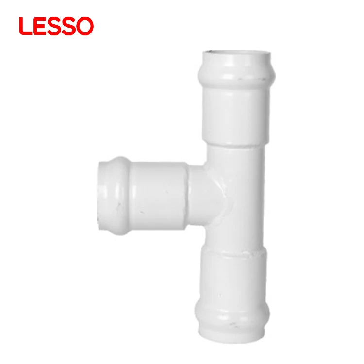 LESSO ASTM standard PVC SCH 40 Schedule 40 fittings tee