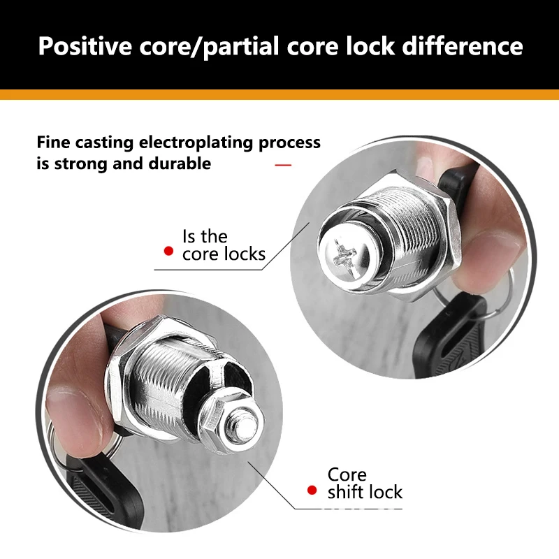 Professional Drawer Cabinet Locks With Bar Jewelry Showcase Display Cabinet Lock For Wholesales