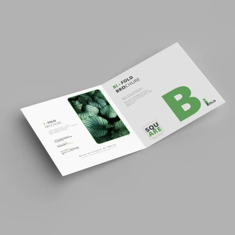 Custom Coated Paper Printed Logo Full Color Paper Printing Flyers for Business Digital Brochure