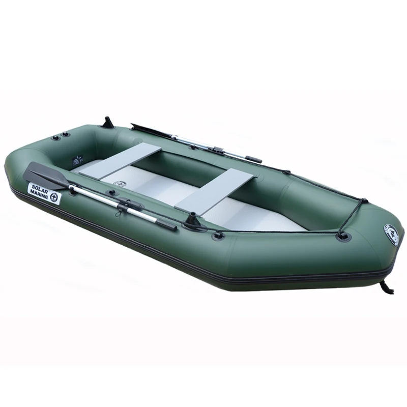 Solar marine Three Person Canoeing 230 CM Inflatable Boat Fishing Kayak Canoe With