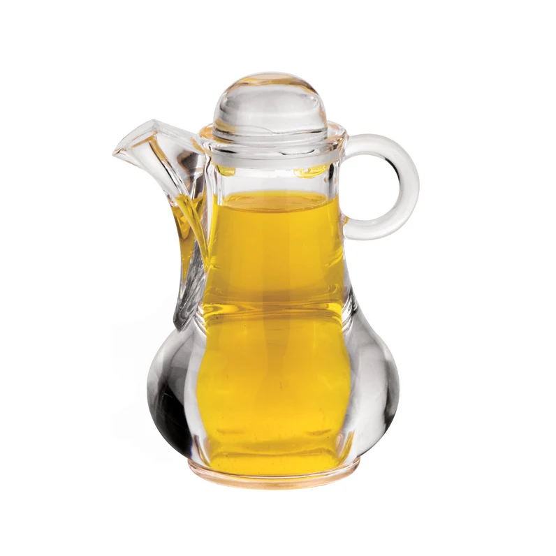 Plastic Olive Oil Bottle 75ml Acrylic oil bottle Canteen Thick cooking Oil Sauce Bottle