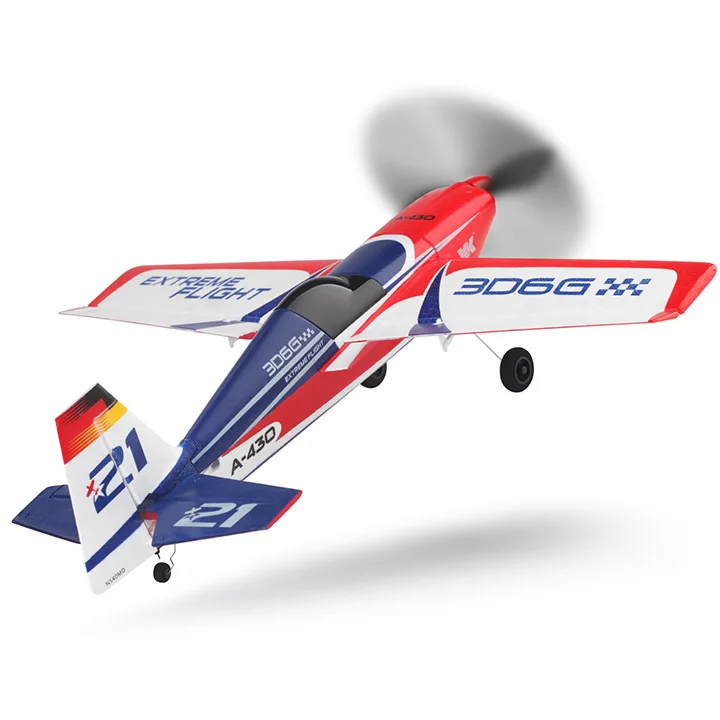 2 4G бесщеточный RTF самолет 43 см WL A430 RC вертолет JET