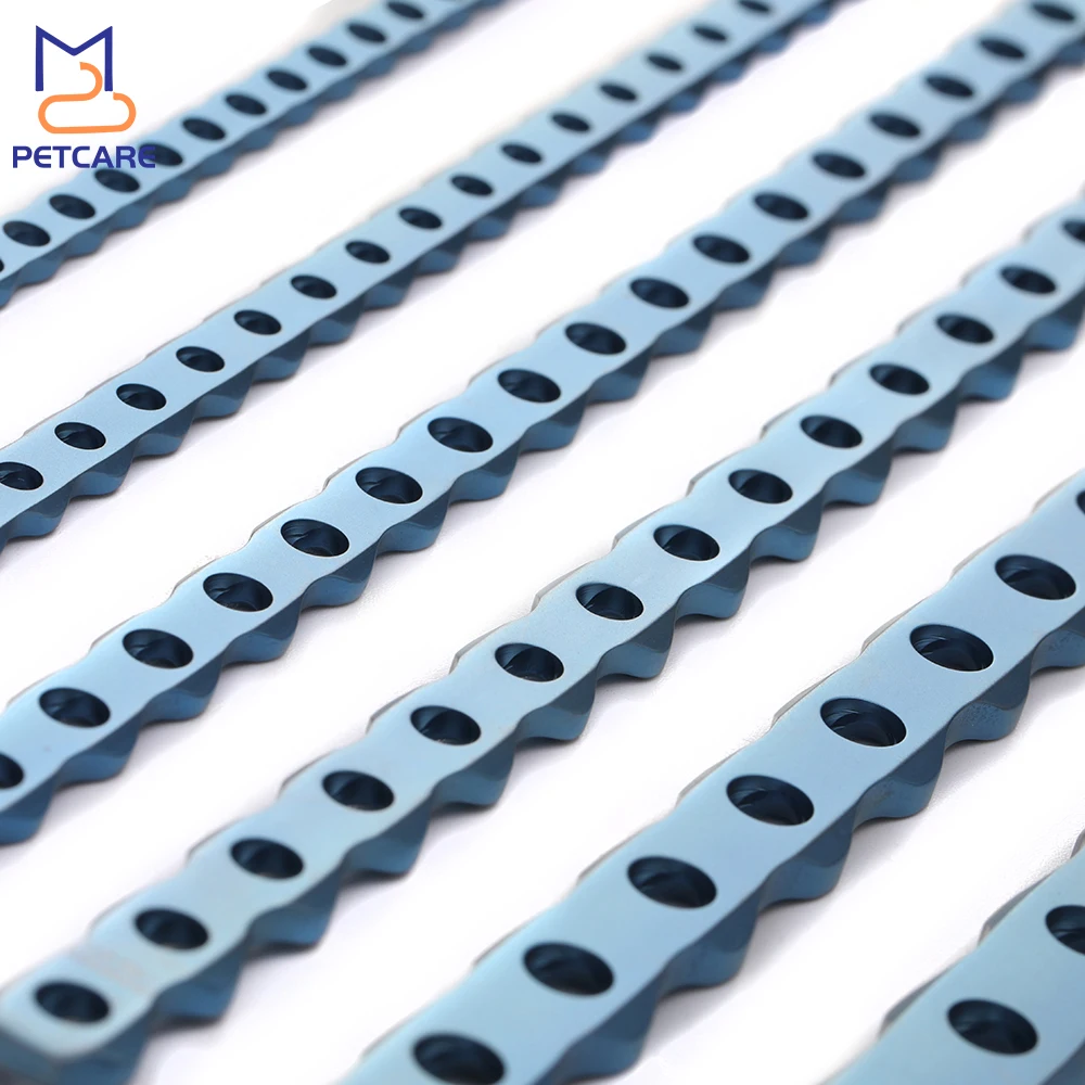 1.6/2.4/3.2/4.0mm ALPS Broad Straight Cuttable Locking Plate Veterinary Orthopedic Surgical Instruments Medical Supplies