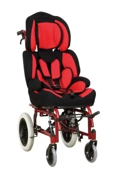 High quality manufacturer cerebral palsy Wheelchair with high backrest for children