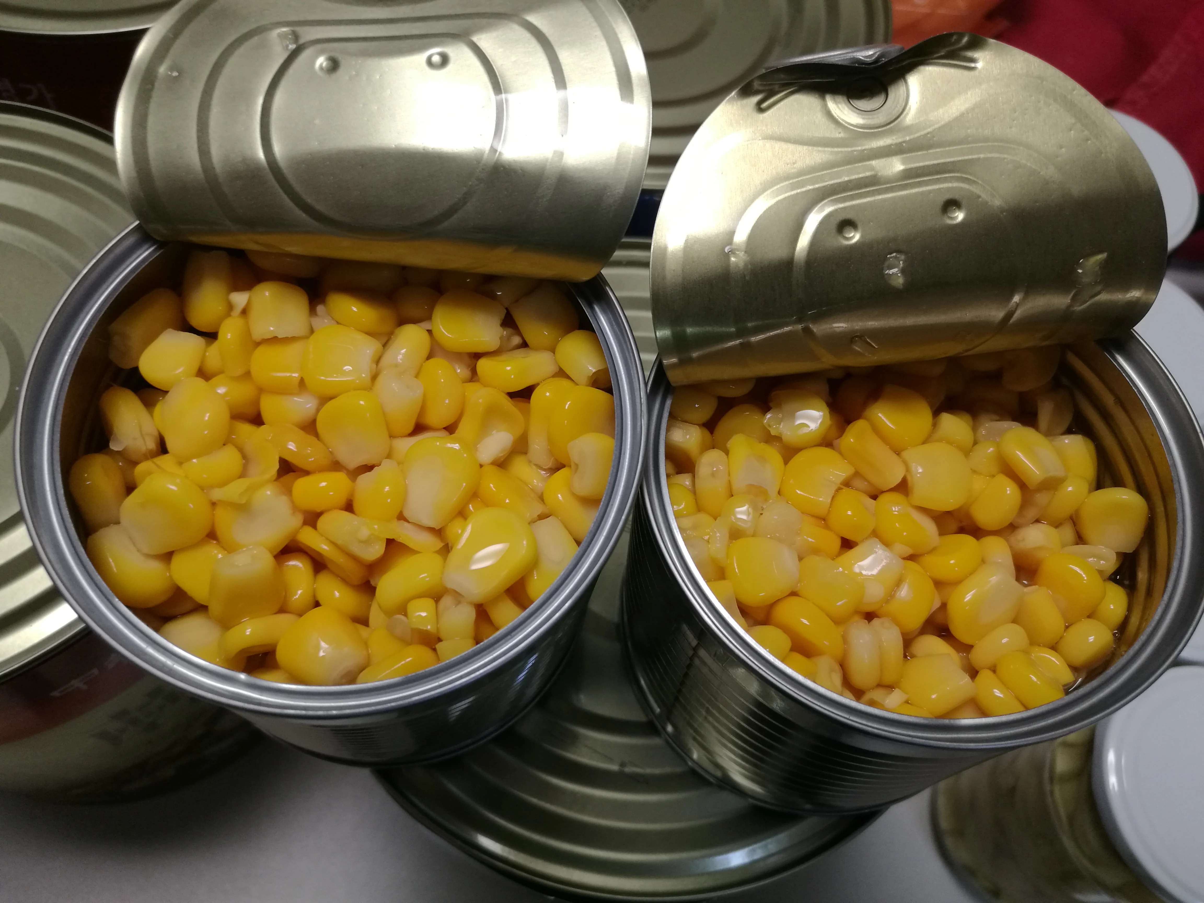 Консервированные сладкие кукурузные ядра