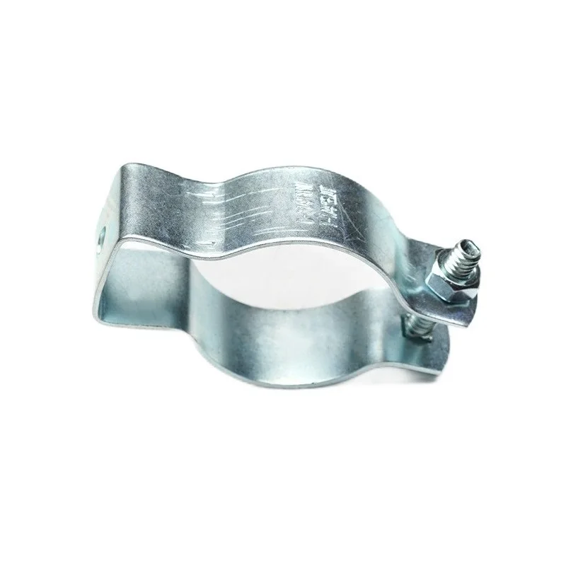 Iron Galvanized Electrical EMT Pipe Hanger Clamp with Bolt and Nut