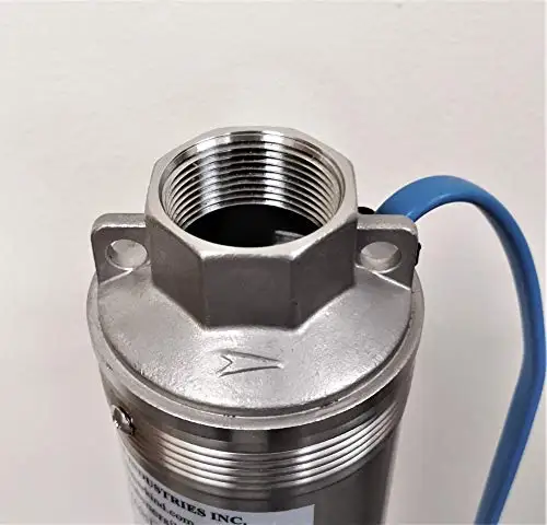 Kepeida 4Inch 7.5HP 5.5KW China Manufacturer High Power Ac Electric Submersible Deep Well borehole Water Pump