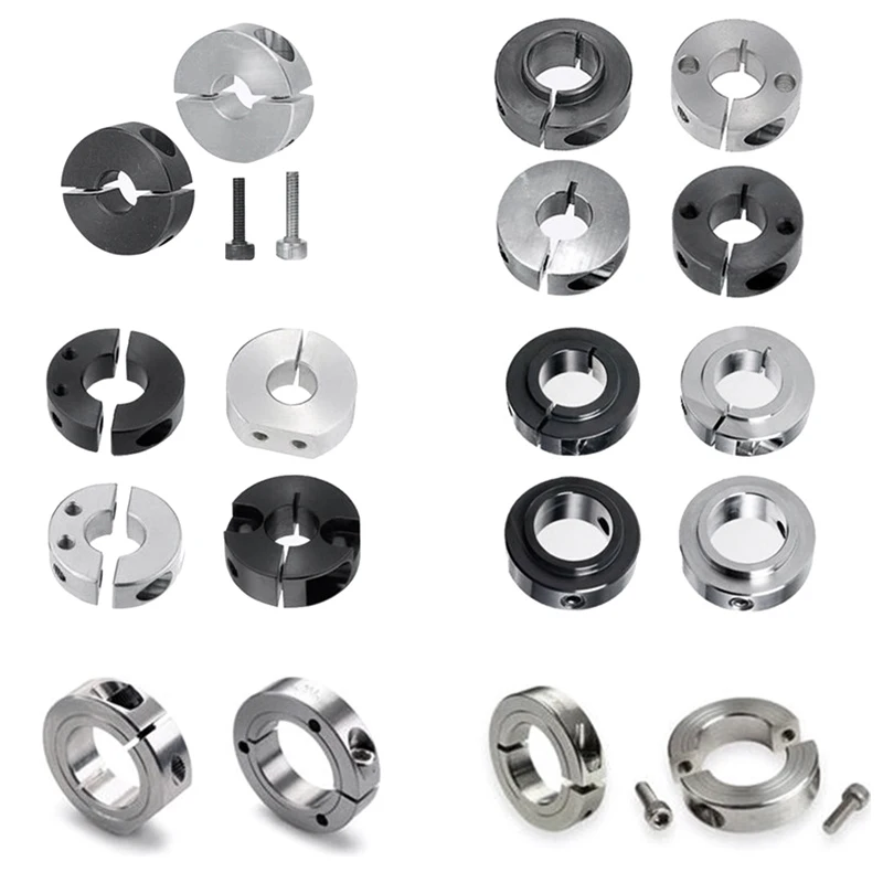 Fixing ring Collar Set screw Shaft Collar type Open type Separate type Hinge Style Factory direct sale