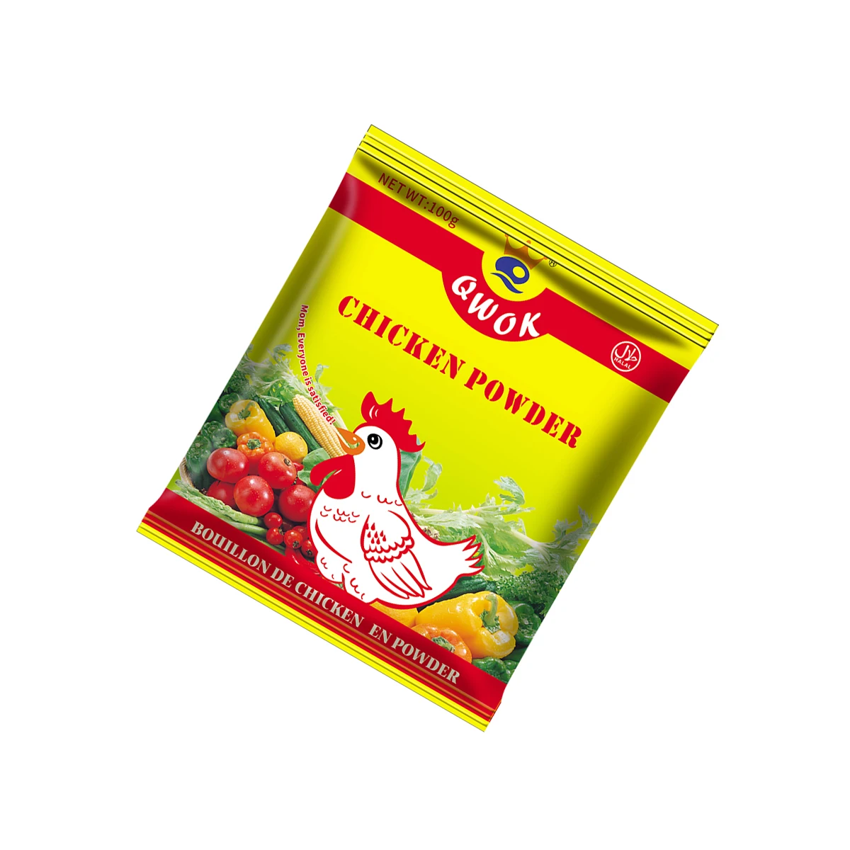 HALAL 100g chicken flavor seasoning powder OEM wholesale