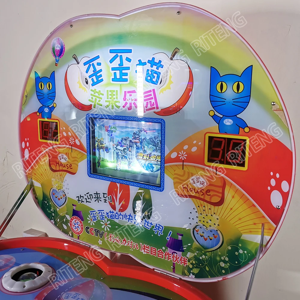 Coin Operated Indoor Amusement ticket game  children Whack a Mole Hitting Hammer  Arcade Game Machine for kids