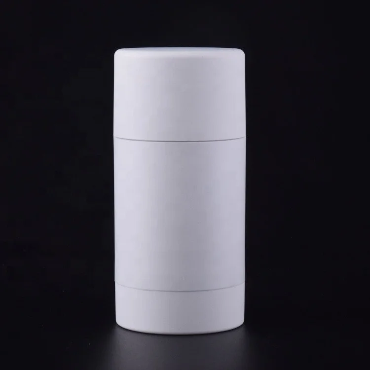 
White 75ml empty deodorant container stick deodorant roll on bottle 