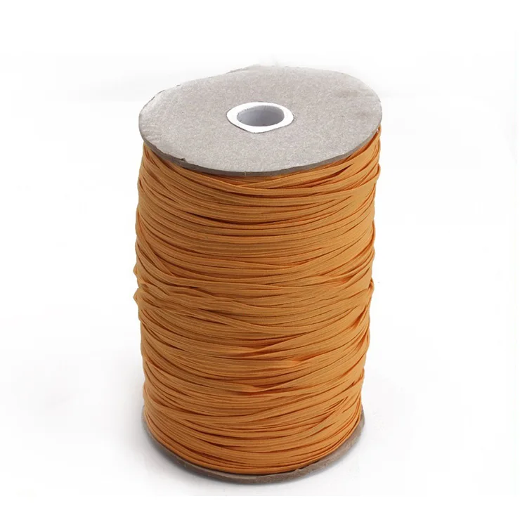 Durable Colored Custom made round elastic shock cord 3mm