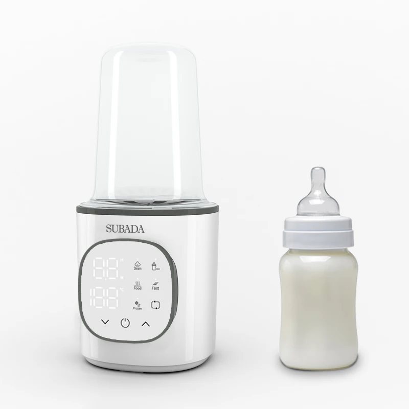 In Stock Portable Baby Bottle Warmer Smart Multi-use 5 in 1 Baby Milk Warmer Fast Food Heater PP Bottle Warmer & Sterilizer