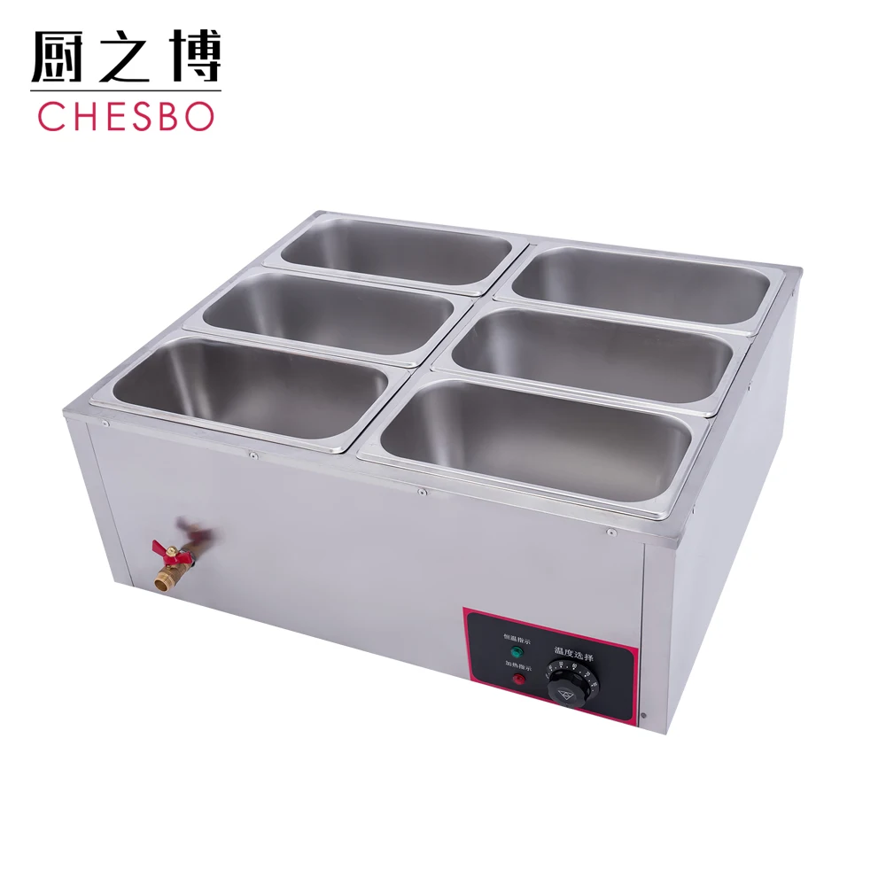 Restaurant equipment electric table-top food warmer bain marie with price