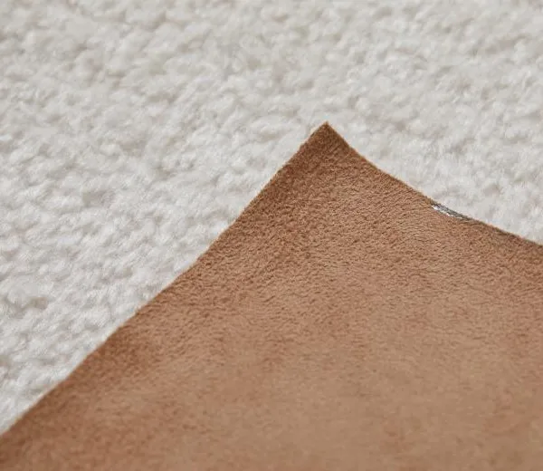 Замшевые короткие ворсовые кожаные ткани из искусственного меха белого цвета 10SH38SSD 58/60 дюйма, 58 вязаных T/T L/C 100% полиэстер CN;SHG Yuekun