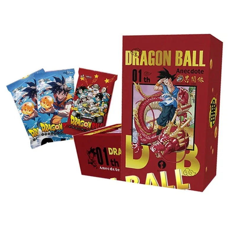 Chao Ka Dragon Balls Box Booster Son Goku Saiyan Vegeta TCG Rare Trading Collection Card Anime Battle Carte for Children