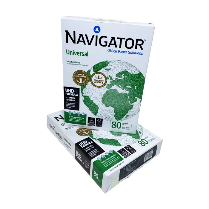 Navig ator White A4 Printing Paper 80gsm 75gsm Office Copy Paper