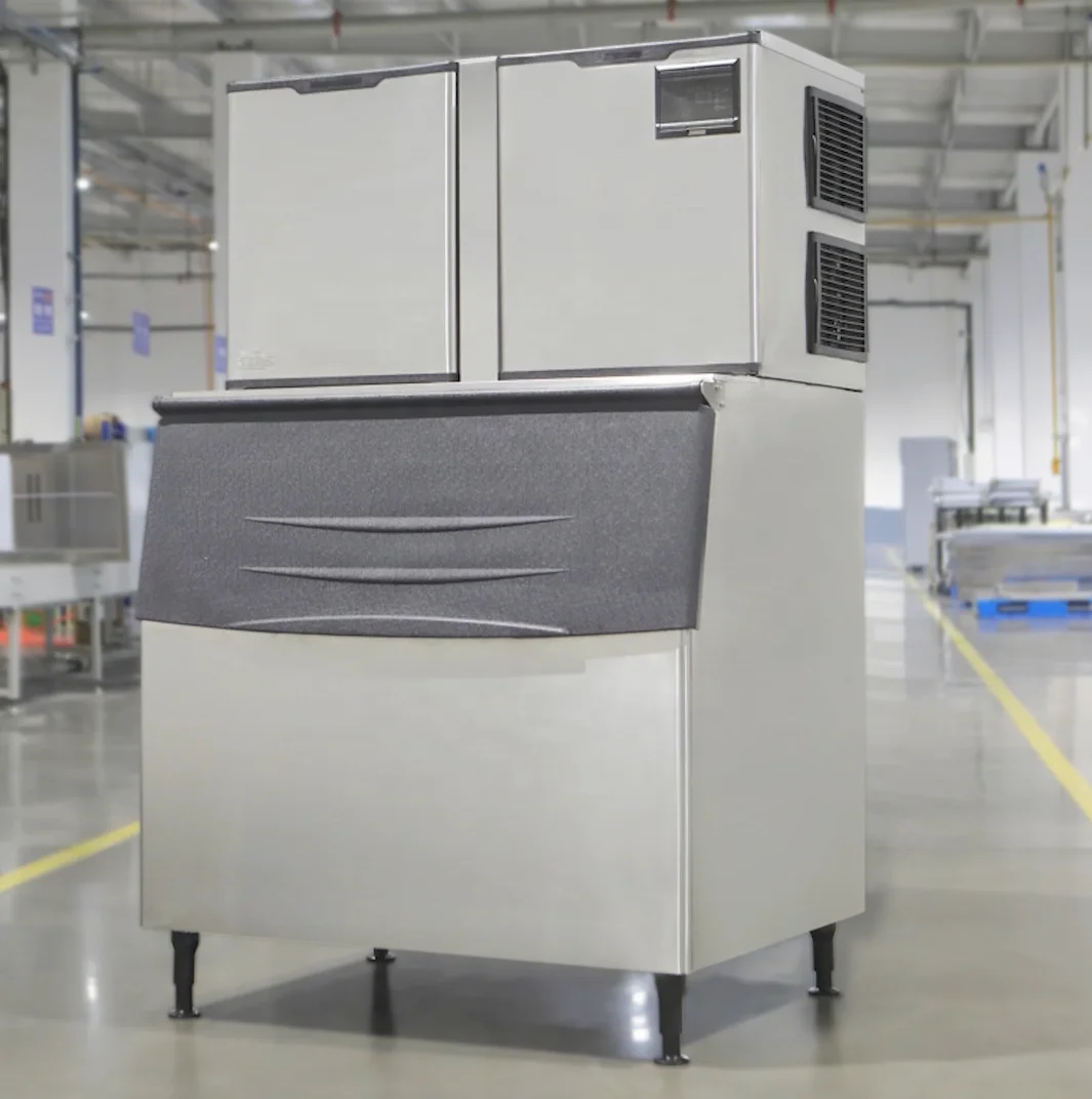 Snooker Top1 Manufacture Split Air Cooler Commercial 500-1000kg Cube Block Ice Maker Automatic Ice Machine In China