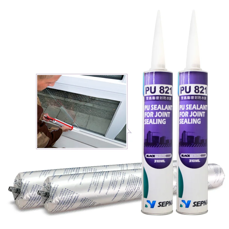 one component construction adhesive polyurethane bonding glue sealant for anti-wall airport runway plaza
