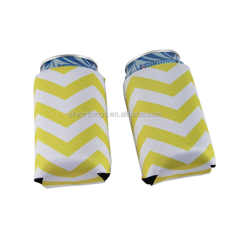 Full Color Custom Can cooler 3MM Neoprene Can Sleeves Beer Coolers Drink
