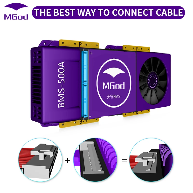 Hardware FAN Li-ion  battery 36V Common Port with Balance Management system E-Bike Electric Motorcycle Electric Scooter RV BMS