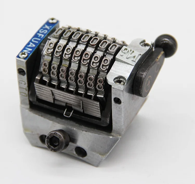 offset Printing machine numbering box numerator for printing number on paper