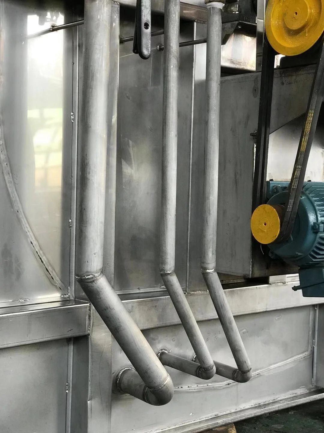 Textile machine paddle flow dyeing machine