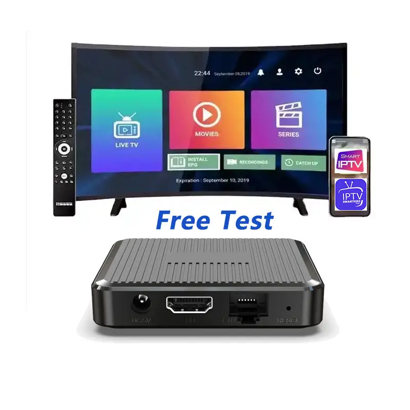M3U Subscription 12 Months warranty Reseller Panel Free Test IPTV Free Trial IPTV For TV Box Stable