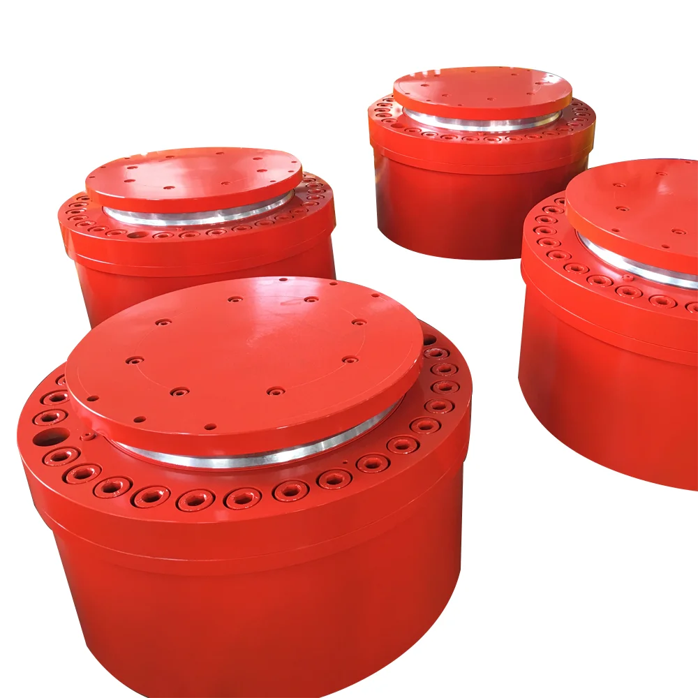 Amazon Top Seller Double Acting Red Color Steel High Pressure Different Types 800T Hydraulic Cylinder