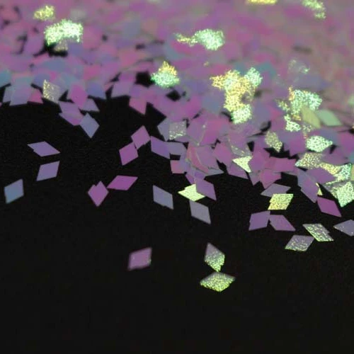 Сверкающие глубокие персиковые блестки TK208D 2 мм в форме