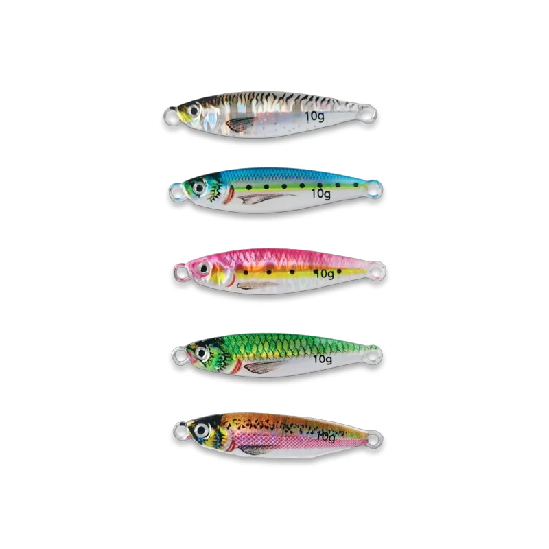 Компания MISTER JIGGING оптовая продажа 10 г Лучшая цена металлическая приманка рыболовная блесна