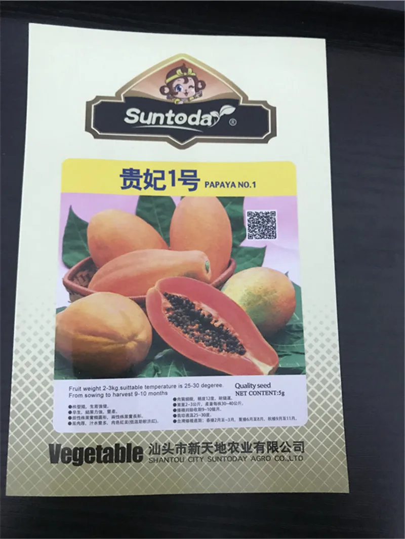 
 Семена папайи Suntoday 2017 Hybrid F1 taiwan knowyou red lady для продажи, 100 семян/пакет  