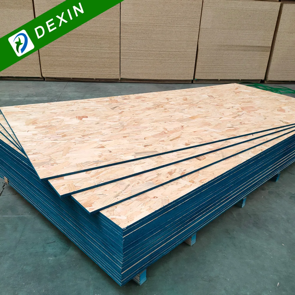  Оптовая продажа фанерная доска OSB 4x8 7/16 5/8 1/2 по конкурентоспособной