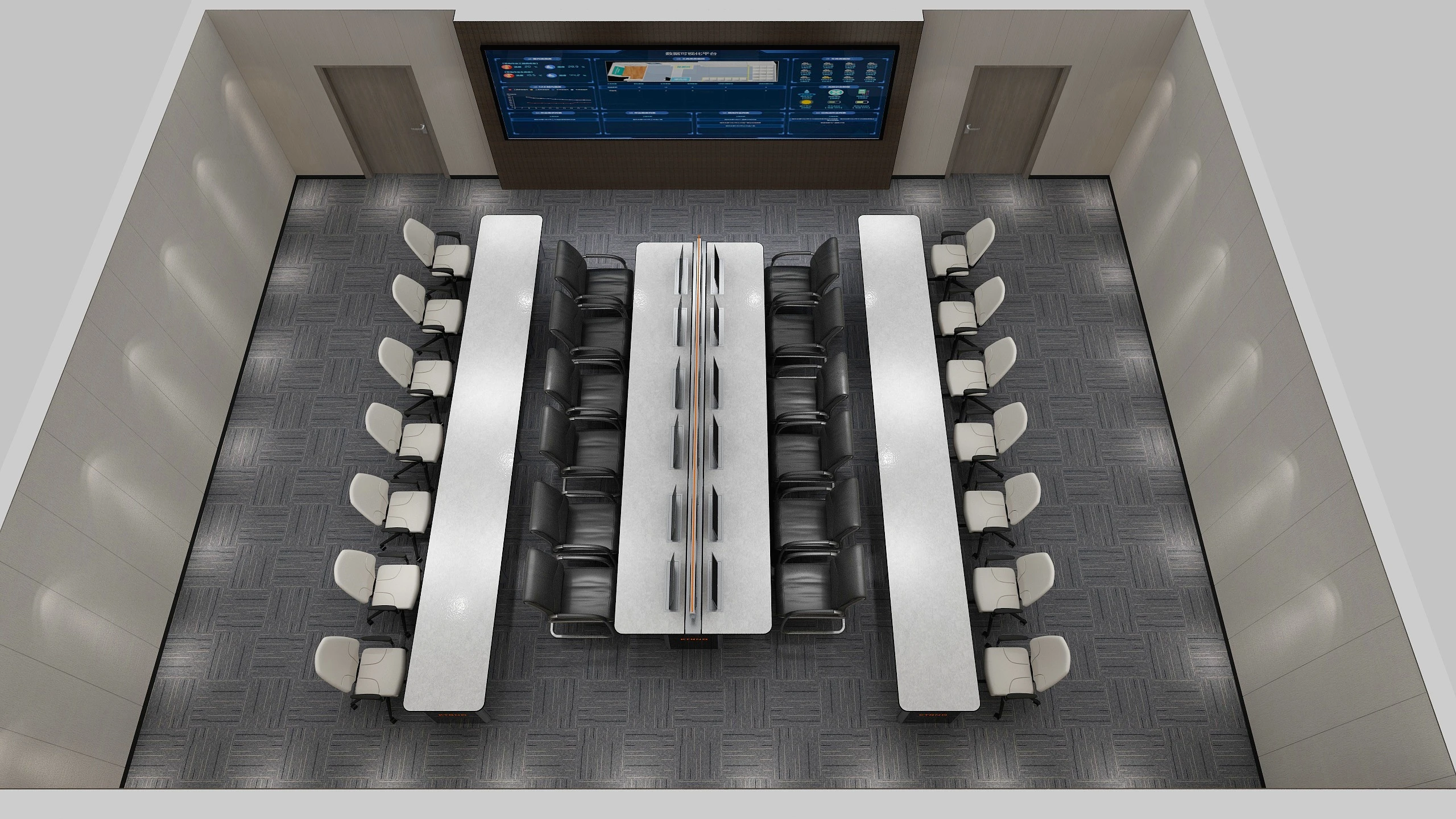 Системная интеграционная консоль kesino индивидуальное интеллектуальное подъемное оборудование мебель для диспетчерской с замкнутым контуром