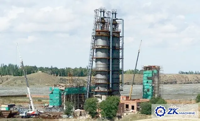 Vertical Kiln Shaft Furnace to Lime Dolomite