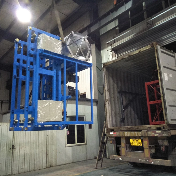 IHURMO single-mast twin mast electrical construction mast climbing lift work platform on sale