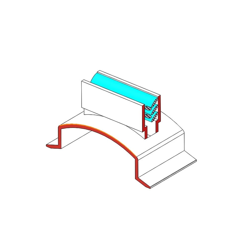 36*20mm Clear Plastic Merchandise Sign Display Holder for Wire Shelf Retail Price Label