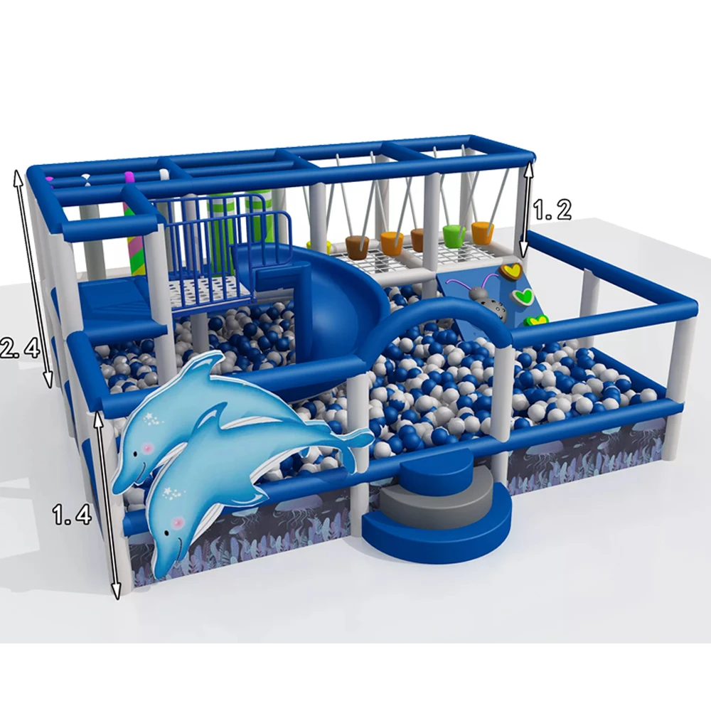 Best Seller Kids Indoor Playground Toys Children Play Area Equipment For Sale OL-BY011