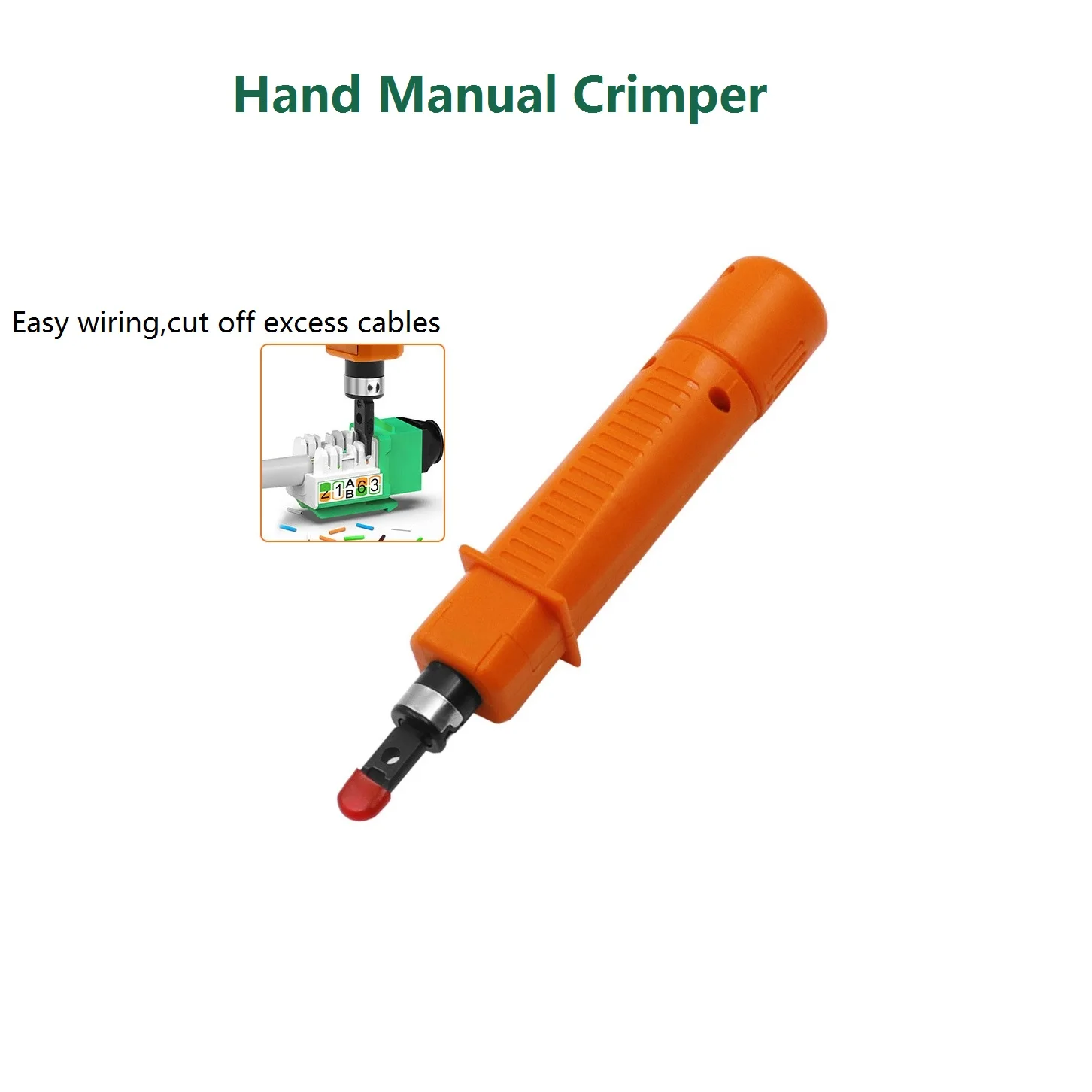 RJ45 Network Cable Tester RJ45 Crimp Tool Kit CAT5 CAT5e   CAT6 Crimping Tool Kit Ethernet Crimper for RJ11/RJ12/RJ45