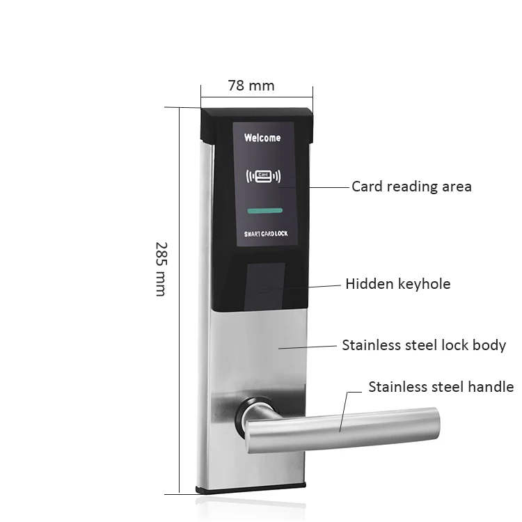 Цифровые Смарт-замки RFID для номера отеля карты ключей электронные интеллектуальные замки