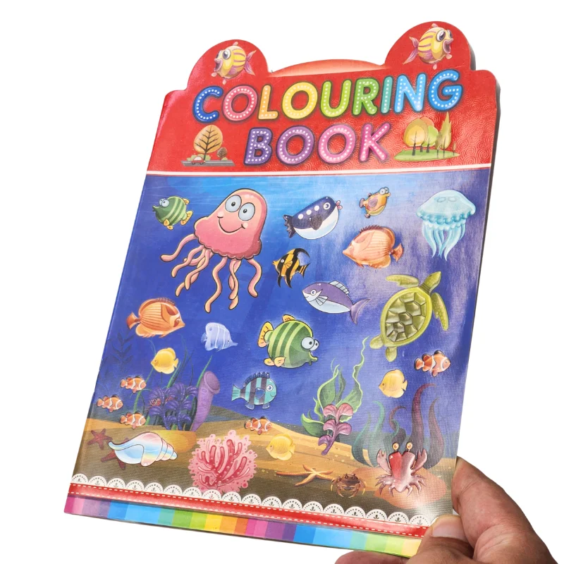 Wholesale Custom Reusable Softcover Paper Drawing Book Printing Custom Coloring Books for Kids with Logo